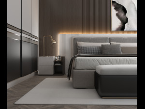 bedroom interior vol 2 Modello 3D