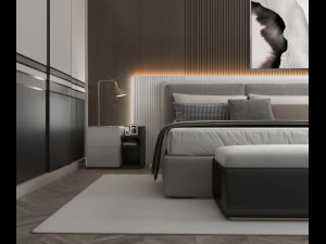 bedroom interior vol 2 3D Model