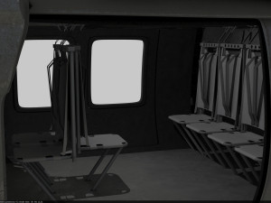 Sikorsky uh-60a black hawk 3D Модель