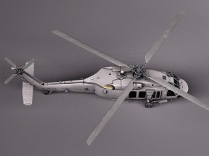 Sikorsky uh-60a black hawk 3D Модель