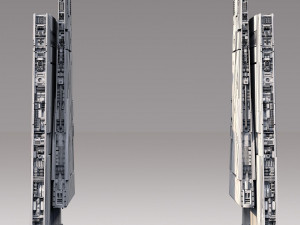 Star wars command shuttle 3D Model