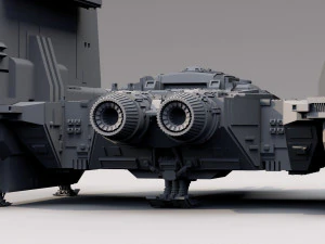 Star wars command shuttle 3D Model