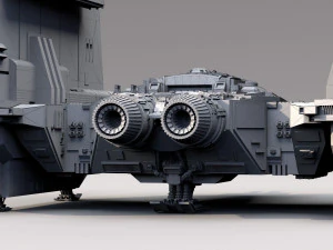 Star wars command shuttle 3D Model