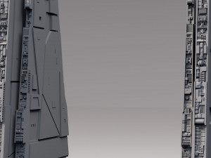 Star wars command shuttle 3D Model
