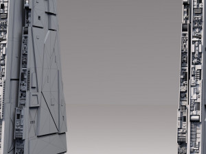 Star wars command shuttle 3D Model