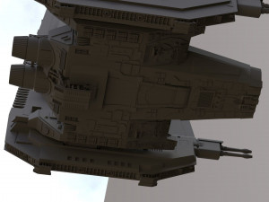 Star wars command shuttle 3D Model
