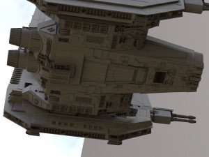 Star wars command shuttle 3D Model