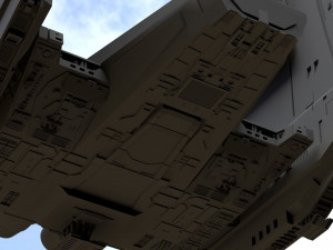 Star wars command shuttle 3D Model
