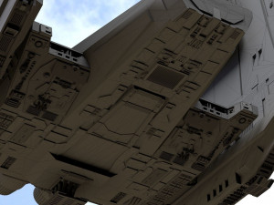 Star wars command shuttle 3D Model