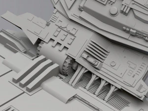 Star wars command shuttle 3D Model