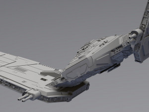 Star wars command shuttle 3D Model
