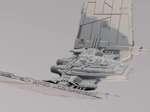 Star wars command shuttle 3D Model