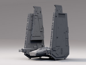 Star wars command shuttle 3D Model