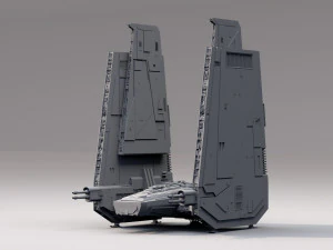 Star wars command shuttle 3D Model