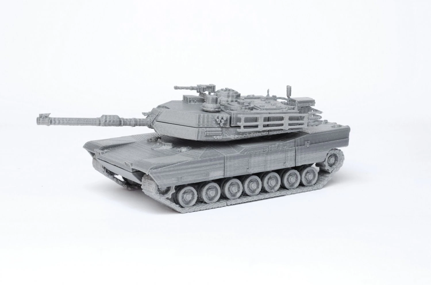 M1 abrams tank detailed model kit 3d print model 3D Model .c4d .max .obj .3ds .fbx .stl .blend 