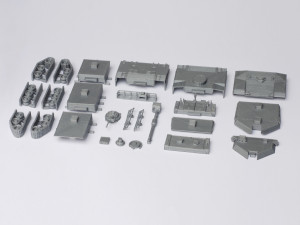 M1 abrams tank detailed model kit 3d print model 3D Модель