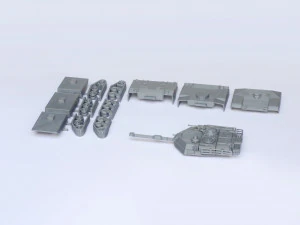 M1 abrams tank detailed model kit 3d print model 3D Model