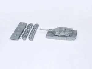 M1 abrams tank detailed model kit 3d print model 3D Model