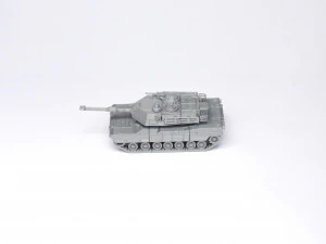 M1 abrams tank detailed model kit 3d print model 3D Model