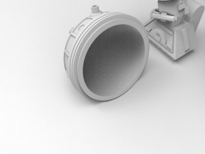 R2-d2 robot 3d print model Modelo 3D