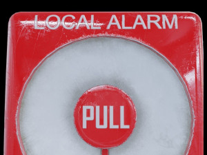 Fire alarm bell 3D 模型