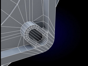 Fire alarm bell 3D 模型