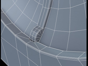 Fire alarm bell 3D 模型