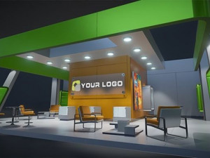 3d exhibition stand vol 1 3D Модель