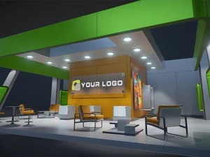 Stand espositivo 3D vol 1 Modello 3D