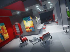 3d exhibition stand vol 1 3D Model