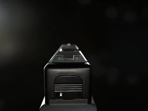Glock 17 pistol low-poly 3D Model