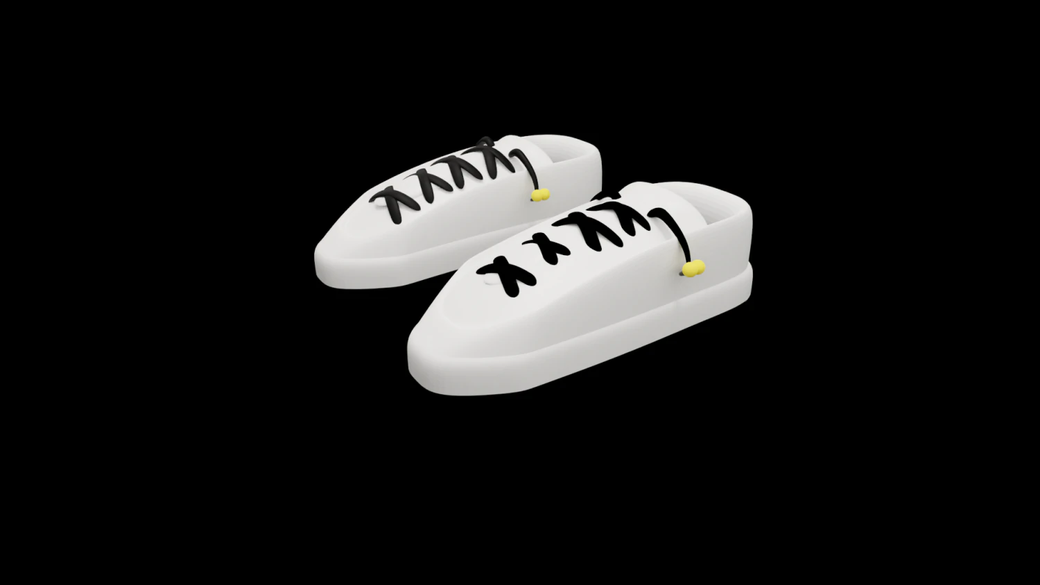 运动鞋 3D 模型 .c4d .max .obj .3ds .fbx .stl .blend 