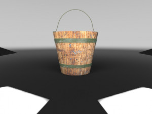bucket Model 3D