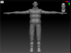 Goblin 3D-Modell
