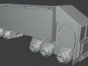 unusual truck 3D Model