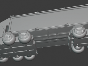 unusual truck 3D 模型