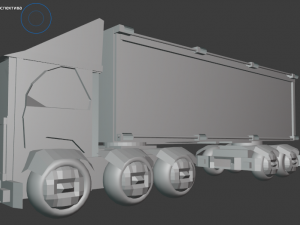 unusual truck 3D 模型
