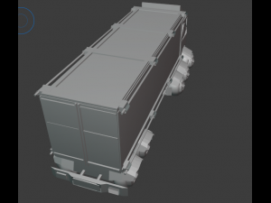 unusual truck 3D 模型
