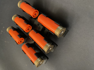 6x 12 gauge carrier- Porte cartouches Modelo de impresión 3D