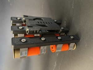 6x 12 gauge carrier- Porte cartouches Modello di stampa 3D