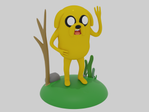 jake adventure time 3Dプリントモデル
