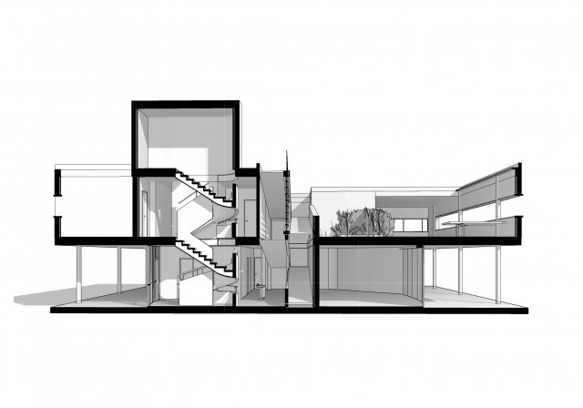 villa savoye le corbusier revit Modello 3D in Edifici 3DExport