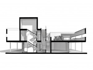 villa savoye le corbusier revit Model 3D