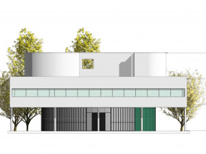 villa savoye le corbusier revit Model 3D