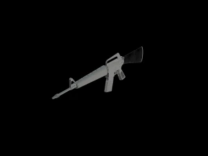 m16 a1 Modelo 3D