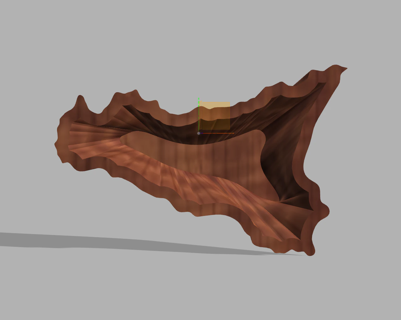 Tigela de comida em formato de Sic&iacute;lia Modelo 3D .c4d .max .obj .3ds .fbx .stl .blend 