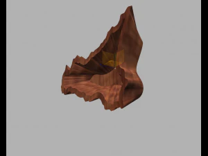 Tigela de comida em formato de Sic&iacute;lia Modelo 3D