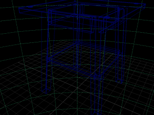 regular stool 3D 模型