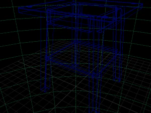 regular stool 3D Model