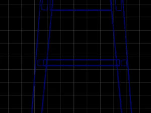 regular stool 3D Model